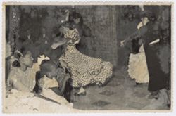 President Tubman's daughter watches Flamenco dancers perform