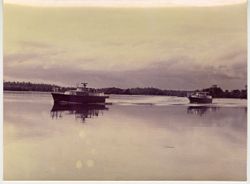 Boats from President's visit to Sinoe county