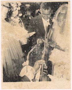 Wedding of Wilhelmina (CooCoo) Tubman and Gabriel J. Tucker