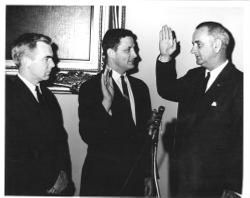 Senate Swearing-In 1963