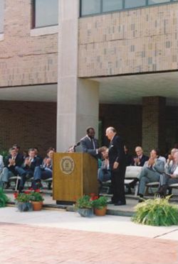 Hayes Hall Dedication