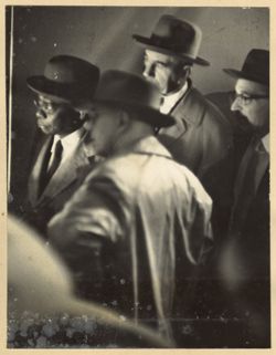 President William V. S. Tubman on tour of Republic Steel Corporation plants