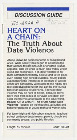Heart on a Chain: The Truth About Date Violence