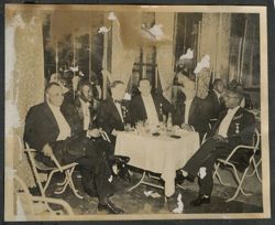Guests at the inaugural ball