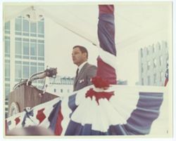 President Johnson in Indianapolis