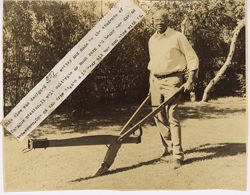 Plow made by students, made for corn and beans and to be pulled by hand or oxen