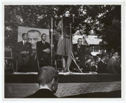 Young Citizens for Johnson Rally, Indianapolis