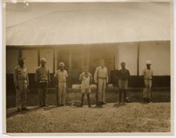 Stockade Belle Yella with Captain McCarthy, prisoners and guardsmen