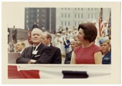 President Johnson in Indianapolis