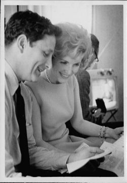 Bayh and Marvella the day after the election