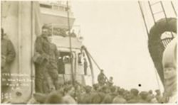 The USS Wilhelmina in New York Bay