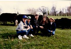 1986 Campaign - Farm Visit