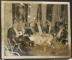 Guests  at the inaugural ball