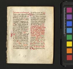 Breviary [Fragment]