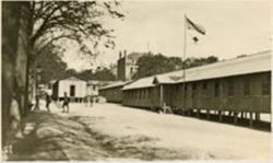 Looking toward the northwest corner of Base Hospital 13
