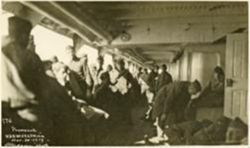 Promenade on board USS Wilhelmina
