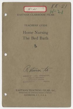 Thumbnail for Home Nursing The Bed Bath