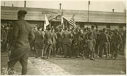 Base Hospital 13 on the day the armistice was signed