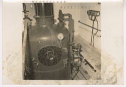 Pressure boiler in distillery