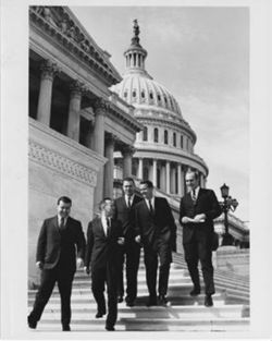 Five freshman members of the 89th Congress
