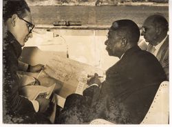 President Tubman holding discussions with Italian officials