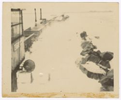 Action of heavy seas 7/1/46