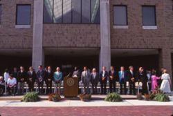 Hayes Hall Dedication