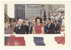 President Johnson in Indianapolis