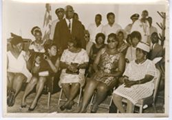 Elizabeth Tubman, Esther Martin, Malinda Jackson Parker, Charles B. Roberts, Sr., Edward Padmore and others at an event