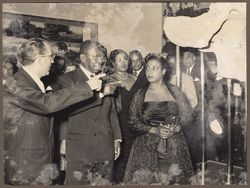 President and Mrs. Tubman with President Gronchi