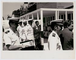 U.S.S. Vincennes Christening