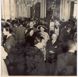 Crowd at state function