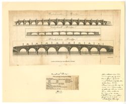 Westminster Bridge, Vauxhall Bridge,  Blackfriar's Bridge