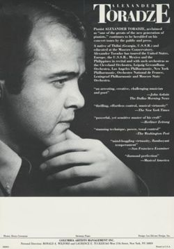 Alexander Toradze, Department of Music, IU South Bend