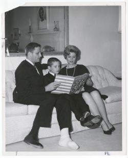 Bayh Family at Home
