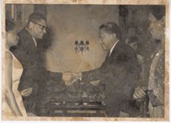 Men shaking hands