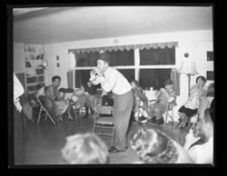 New Year's Eve Party at Roy and Virginia Scovill's home, Ogden Dunes, 1959. 4