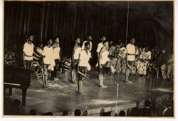 Artists in a performance
