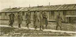 General Pershing inspects the hospital at Beau Desert Camp