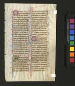 Breviary [Fragment]