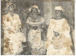 Portrait of Mrs. Tubman and guests