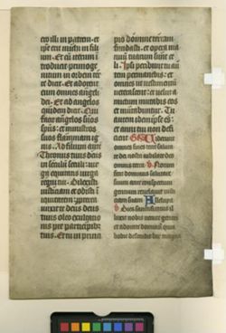 Missal [Fragment]
