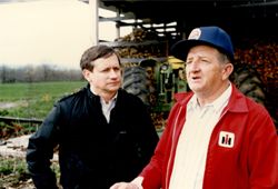1986 Campaign - Farm Visit