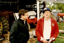 1986 Campaign - Farm Visit