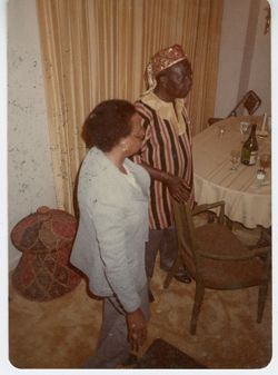 Bai T. Moore and Mrs. Griff Davis