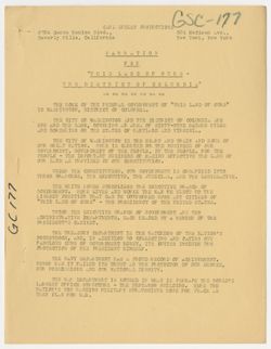 Narration For "This Land of Ours - The District of Columbia"