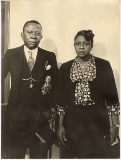 Portrait of President and Mrs. Tubman