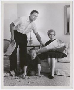 Bayh Family at Home
