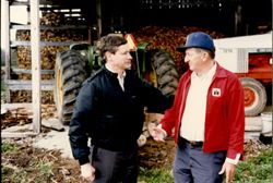 1986 Campaign - Farm Visit
