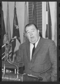 Senator Jennings Randolph speaking